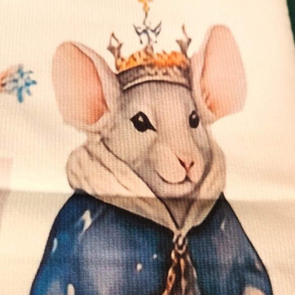 Blue Christmas Pillow Cover Holiday Nutcracker Decor Soft Accent Lumbar Case 20" - Picture 13 of 13